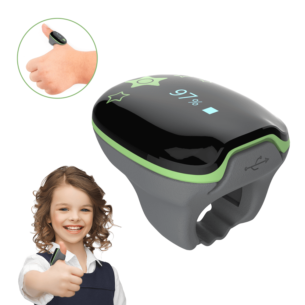 Kids O2™ Pediatric Pulse Oximeter with Wireless Monitor and APP